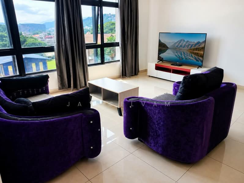 Servis Apartment untuk Disewa di Astoria Ampang - Jay Selvam - Living Room - PropertyGuru.com.my