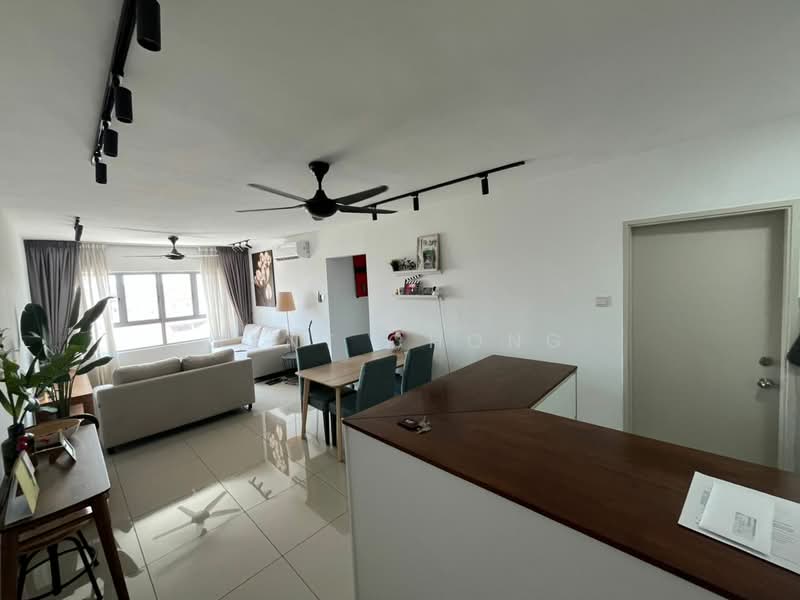 Service Residence for Sale at Residensi Sutera 7 - Kent Chong - Living Room - PropertyGuru.com.my
