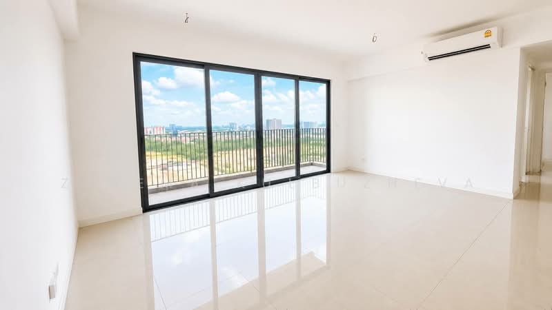 Service Residence for Sale at The Pulse Residence - Zarema Kulbuzheva - Living Room - PropertyGuru.com.my