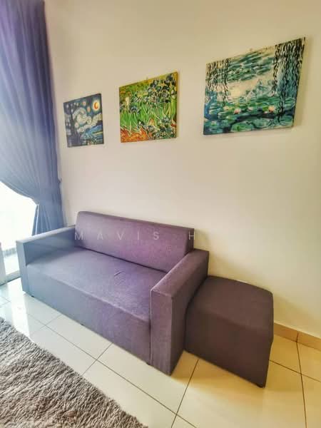 Service Residence for Rent at Sky Habitat - Mavis Hew - Living Room - PropertyGuru.com.my
