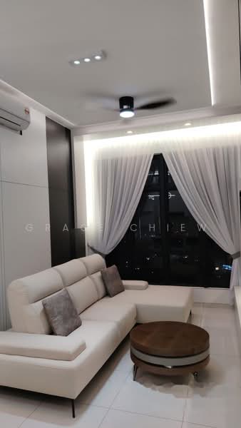 Servis Apartment untuk Disewa di Space Residency - Grace Chiew - Living Room - PropertyGuru.com.my