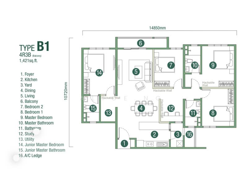 Service Residence for Sale at D'Clover Residences - Alice Ng - PropertyGuru.com.my