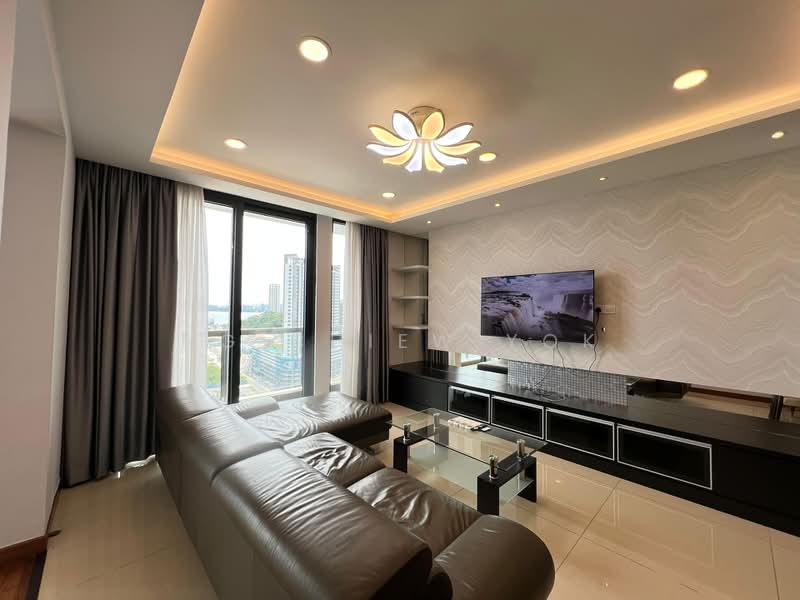 Kondominium untuk Disewa di Jesselton Residences - Ng Chiew Yok - Living Room - PropertyGuru.com.my