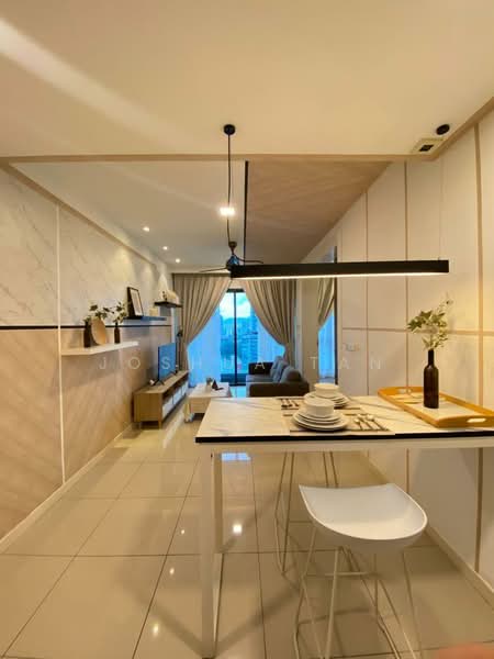 Servis Apartment untuk Disewa di Aria - Joshua Tan - Living Room - PropertyGuru.com.my