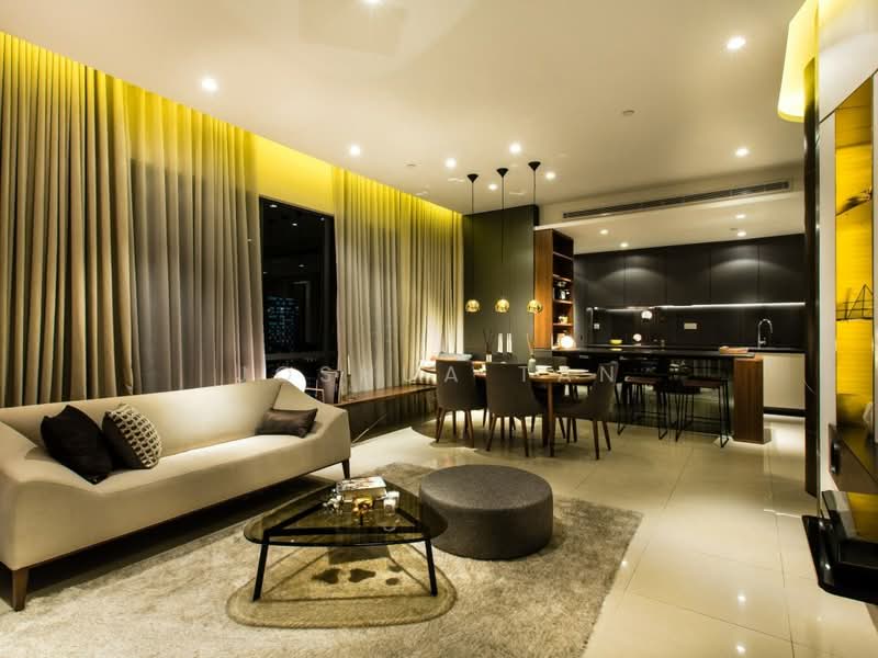 Service Residence for Rent at Aria - Joshua Tan - Living Room - PropertyGuru.com.my