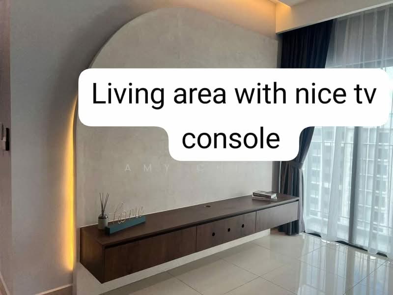 Servis Apartment untuk Disewa di M Oscar - Amy Chin - Living Room - PropertyGuru.com.my