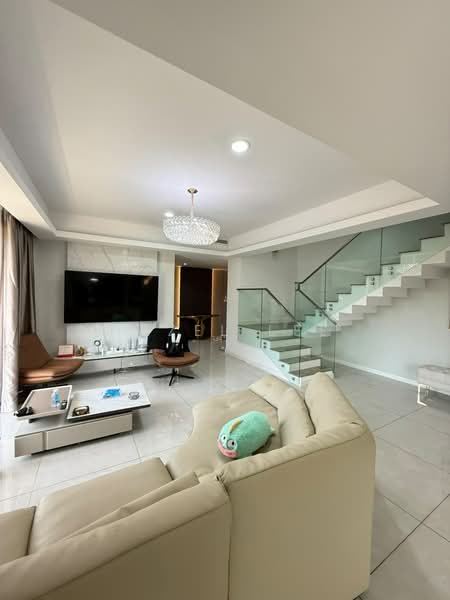 Condominium for Rent at Residensi R8 - Hazel Lee - Living Room - PropertyGuru.com.my