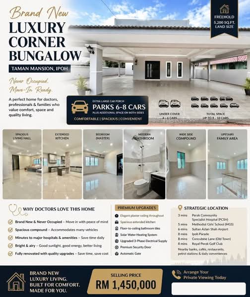 Bungalow for Sale in Ipoh (Perak) - Peter Gan - Living Room - PropertyGuru.com.my