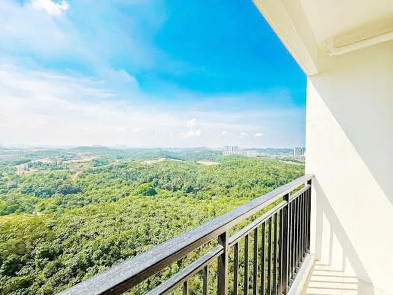 Servis Apartment untuk Disewa di Tiara Imperio Residence - Eiffel Lai - Balcony - PropertyGuru.com.my