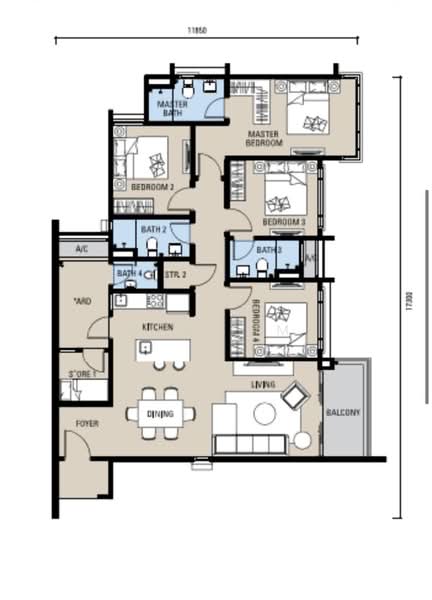 Servis Apartment untuk Disewa di MKH Boulevard II - Ken Lim - PropertyGuru.com.my