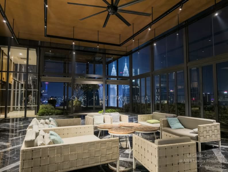 Service Residence for Rent at Aria - Joshua Tan - Living Room - PropertyGuru.com.my
