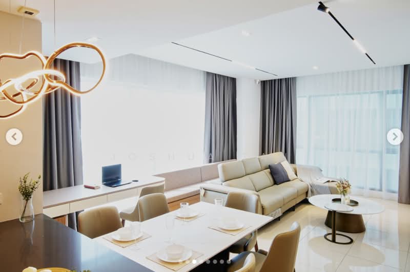Service Residence for Rent at Aria - Joshua Tan - Living Room - PropertyGuru.com.my