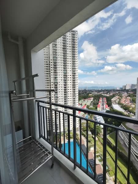 Flat for Rent at Ideal Residency - Jax Quan - Balcony - PropertyGuru.com.my