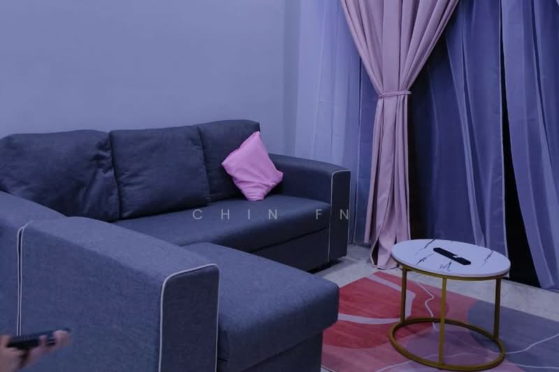 Pangsapuri untuk Disewa di PANGSAPURI GADONG HARMONI @ AMBIENCE RESIDENCE - CHIN FN - Living Room - PropertyGuru.com.my