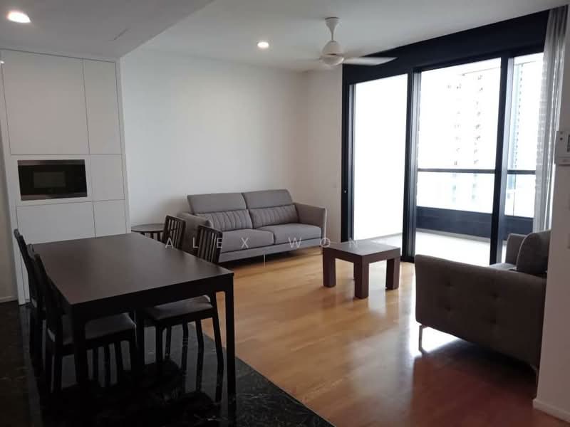 Service Residence for Rent at Arcoris Residences - Alex Wong - Living Room - PropertyGuru.com.my