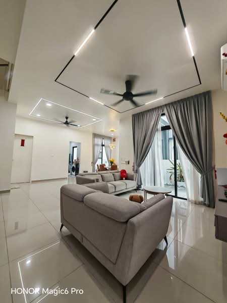 Semi-Detached House for Rent in Eco Ardence (Setia Alam) - Bing Bing - Living Room - PropertyGuru.com.my