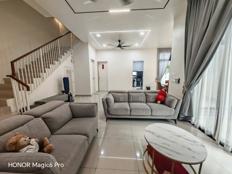 Semi-Detached House for Rent in Eco Ardence (Setia Alam) - Bing Bing - Living Room - PropertyGuru.com.my