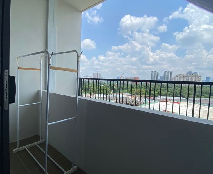 Pangsapuri untuk Disewa di Vista Sentul Residences - JC Tay - Balcony - PropertyGuru.com.my