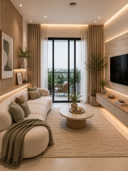 Condominium for Sale at PSV 2 Residences - Jack Lee - Living Room - PropertyGuru.com.my
