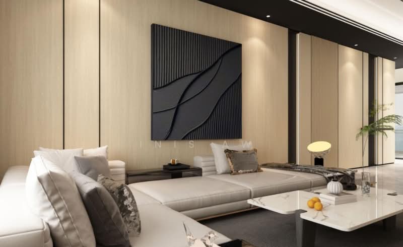 Servis Apartment untuk Dijual di Alora Residences @ Avenue 25 Subang Jaya - Inis Aw - Living Room - PropertyGuru.com.my