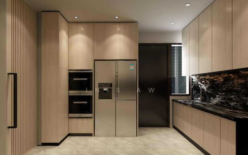 Servis Apartment untuk Dijual di Alora Residences @ Avenue 25 Subang Jaya - Inis Aw - Kitchen - PropertyGuru.com.my