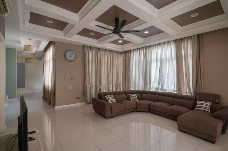Semi-Detached House for Sale in Setia Eco Park (Setia Alam) - Vitas Tan - Living Room - PropertyGuru.com.my