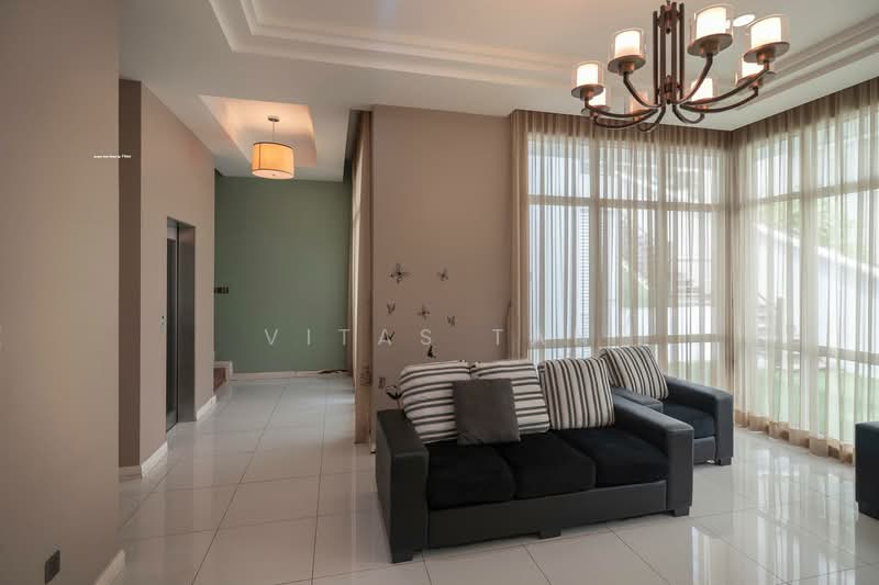 Semi-Detached House for Sale in Setia Eco Park (Setia Alam) - Vitas Tan - Living Room - PropertyGuru.com.my