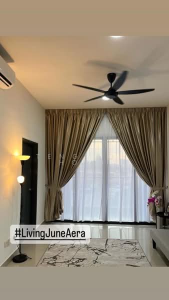 Service Residence for Sale at Aera Residence - Teng Poh Hong - Living Room - PropertyGuru.com.my