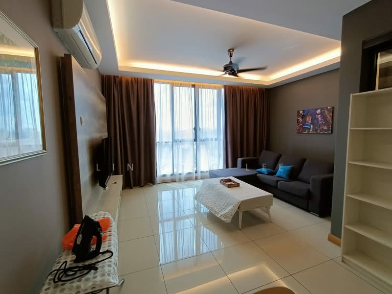Service Residence for Sale at KL Gateway Residences - Lin Ying Lee - Living Room - PropertyGuru.com.my