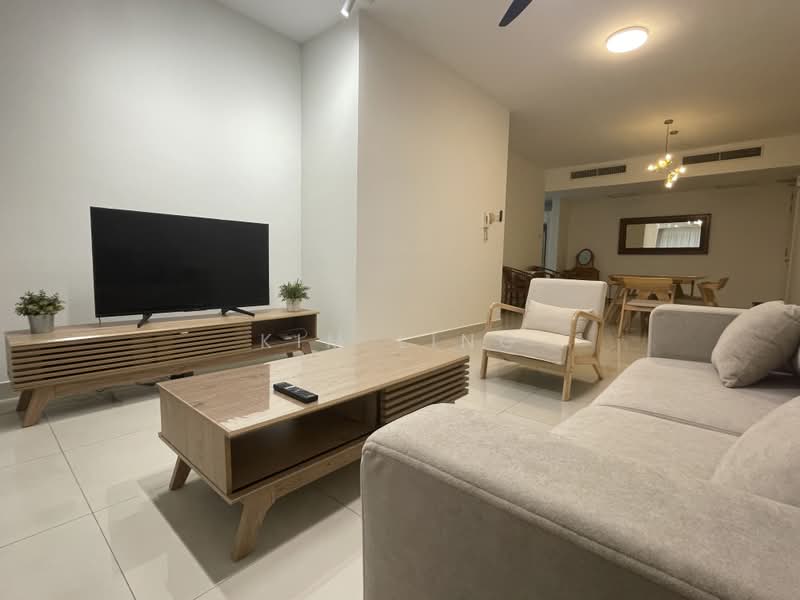 Servis Apartment untuk Disewa di Solaris Dutamas - Kim Ling - Living Room - PropertyGuru.com.my