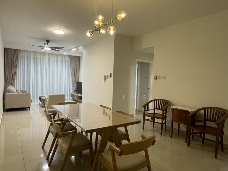 Servis Apartment untuk Disewa di Solaris Dutamas - Kim Ling - Living Room - PropertyGuru.com.my