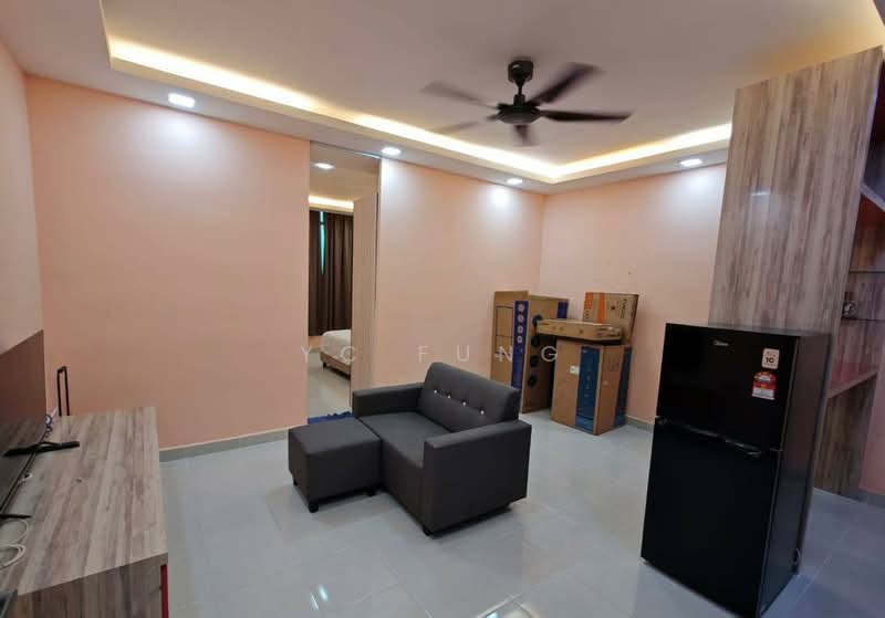 Servis Apartment untuk Disewa di Greenfield Regency - YC Fung - Living Room - PropertyGuru.com.my