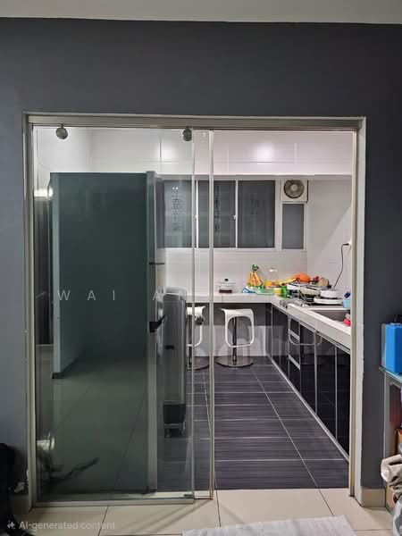 Service Residence for Rent at Connaught Avenue - Wai Ann Teng - Kitchen - PropertyGuru.com.my