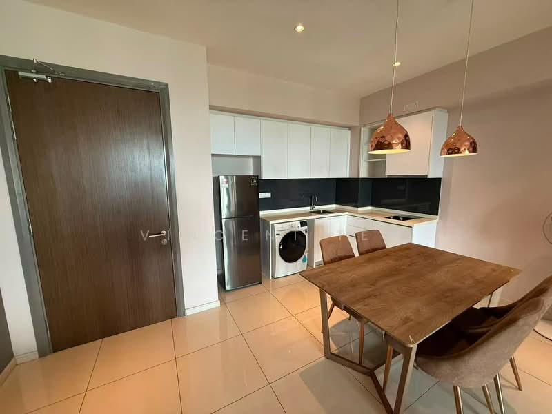 Kondominium untuk Disewa di The Elysia Park Residence - Vincent Tea - Kitchen - PropertyGuru.com.my