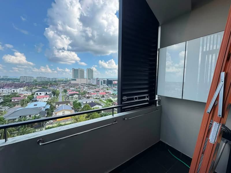 Pangsapuri untuk Disewa di Trinity Residence - Erica Bong - Balcony - PropertyGuru.com.my