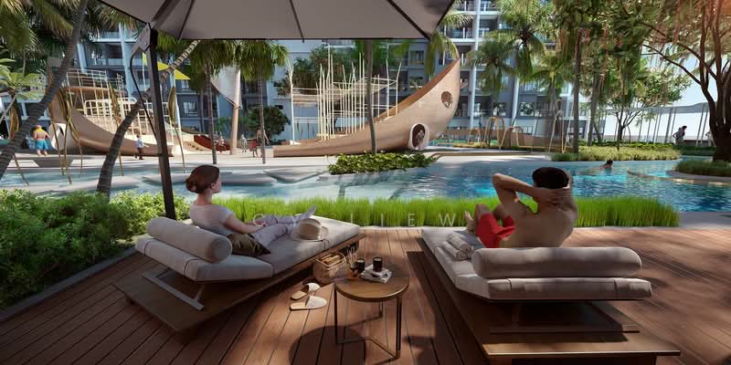 Servis Apartment untuk Dijual di Cove Residence - CY Liew - Pool - PropertyGuru.com.my