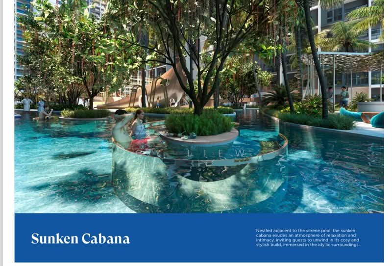 Servis Apartment untuk Dijual di Cove Residence - CY Liew - Pool - PropertyGuru.com.my