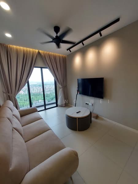 Condominium for Rent at Vierra Residence - Hu Ting Wei - Living Room - PropertyGuru.com.my