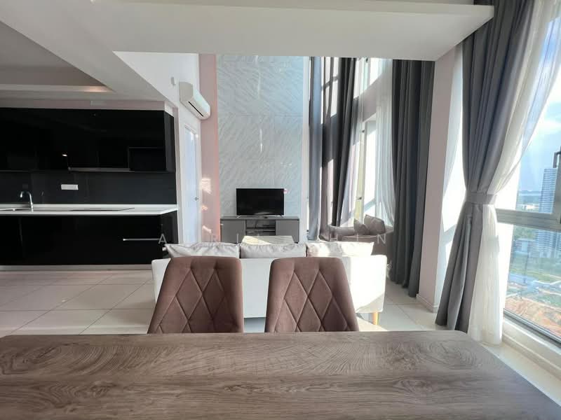 Kondominium untuk Disewa di The Elysia Park Residence - April Chin - Living Room - PropertyGuru.com.my