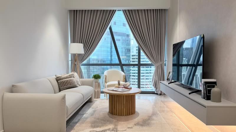 Servis Apartment untuk Dijual di SO Sofitel Kuala Lumpur Residences - Miini Gan - Living Room - PropertyGuru.com.my