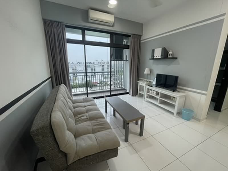 Servis Apartment untuk Disewa di Sky Gardens Residences - Jason Khoo - Living Room - PropertyGuru.com.my
