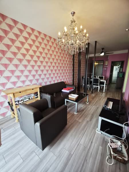 Service Residence for Sale at D'Secret Garden (Pangsapuri Kempas Indah) - Daniel Yong - Living Room - PropertyGuru.com.my