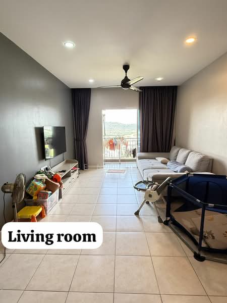 Kondominium untuk Dijual di Cova Villa - Ken Lai - Living Room - PropertyGuru.com.my