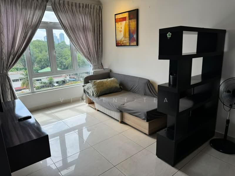Apartment for Rent at Pangsapuri Tanah Emas (Golden Sands) - Vincent Tea - Living Room - PropertyGuru.com.my