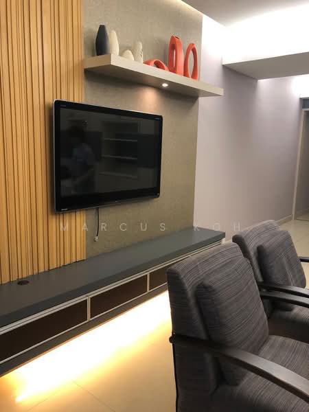 Kondominium untuk Disewa di Royal Domain Sri Putramas 2 - Marcus Koh - Living Room - PropertyGuru.com.my