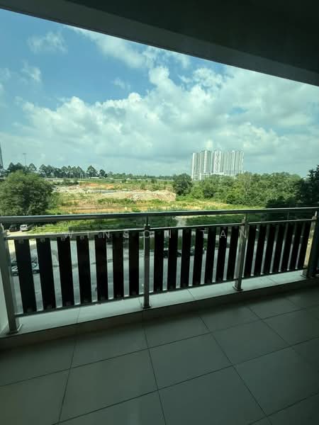 Service Residence for Sale at D'Secret Garden (Pangsapuri Kempas Indah) - Winson Tan - Balcony - PropertyGuru.com.my