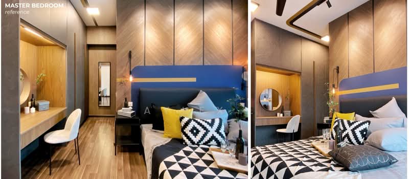 Service Residence for Sale at THE ATERA - Aylex . - Master Bedroom - PropertyGuru.com.my