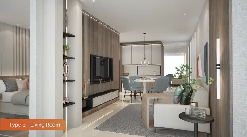 Service Residence for Sale at THE ATERA - Aylex . - Living Room - PropertyGuru.com.my