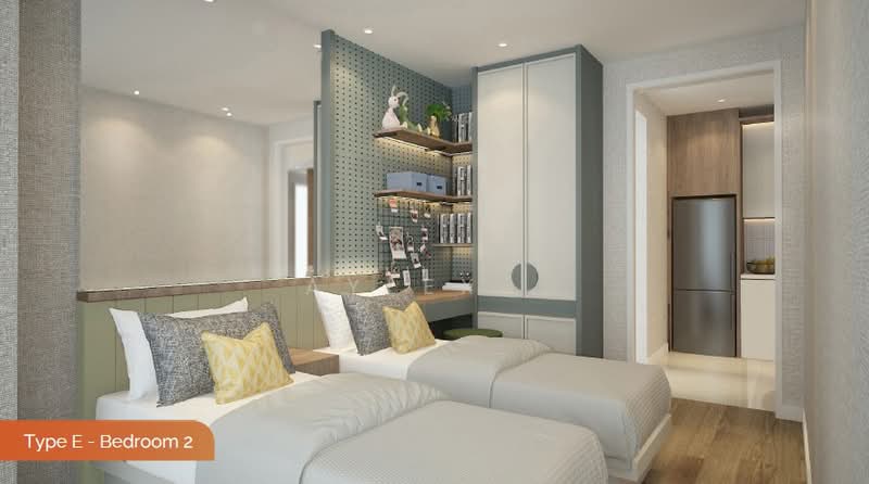 Servis Apartment untuk Dijual di The Atera @ Petaling Jaya - Phase 2 - Aylex . - Bedroom - PropertyGuru.com.my