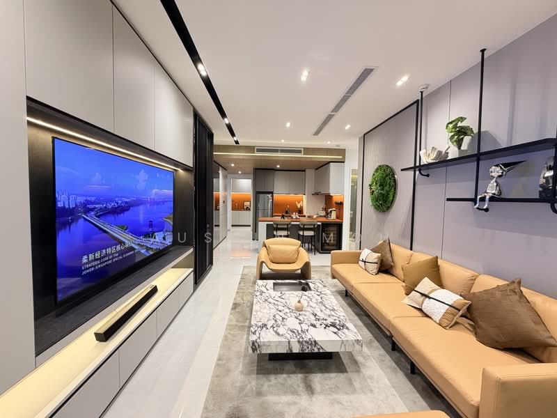 Apartment for Sale at R&F Princess Cove Phase 3-New Casa Suites - Austin Moh - Living Room - PropertyGuru.com.my